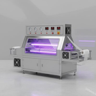 フィルム/ペーパーのための18KW SS304の網ベルトの紫外線治癒機械