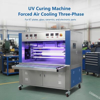 KTの版のためのUV Curing Machine Forced-air Cooling Three-Phase Companyかガラスまたは製陶術または電子部品