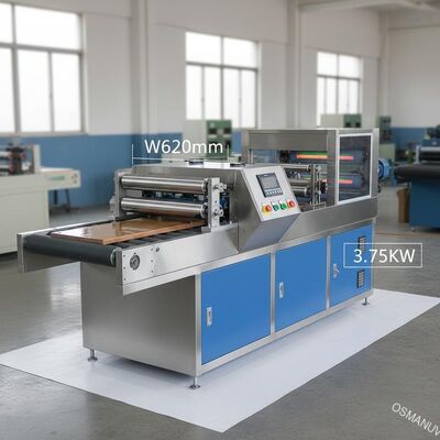 木のためのW620mm 3.75KWのローラーのコーティング装置/紫外線コータ