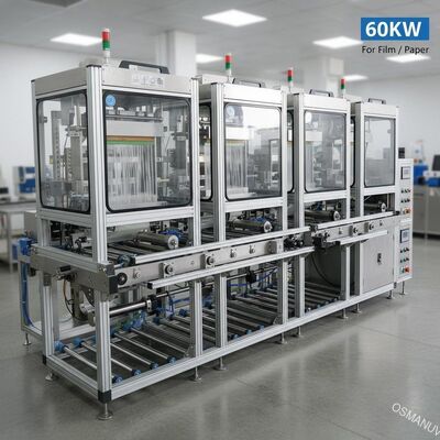 フィルム/ペーパーのためのカーテンのコータ60KWを運ぶ4段階