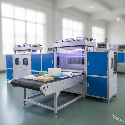 50m/Min 920mmの幅の靴の物質的なスポンジのエヴァのPEのための紫外線カーテンのコーター