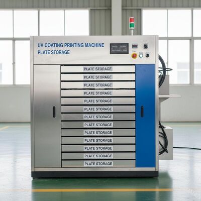 10シートの紫外線コーティングの印字機の版の貯蔵機械50HZ 2m/Min速度