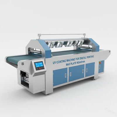 0.1M/Min 4KW W2440mmの最高の版を印刷するデジタルのための紫外線コータ