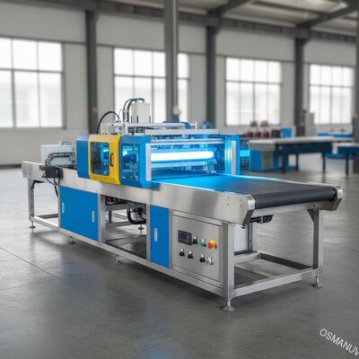 紫外線コータの点のコーター紫外線塗る機械5m/Min 920mm幅