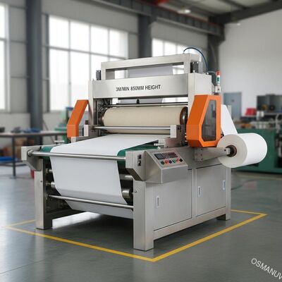 3m/Min 850mmの高さの出版物の転がる回転式熱伝達機械ロール