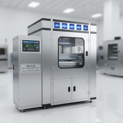 高品質のパルプ鋳造のためのリアルタイム湿度フィードバックを持つ精密マルチゾーンマイクロ波ドライヤー
