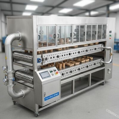 二重層天然ガス工業乾燥機 ステンレス鋼パンチングチェーン プレートベルト 紙パルス 模具 ボトル 食器 高級産業用パッケージ