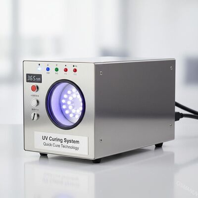 ステンレス鋼のUV固化機 365nm UVランプ制御システムボード 急速固化