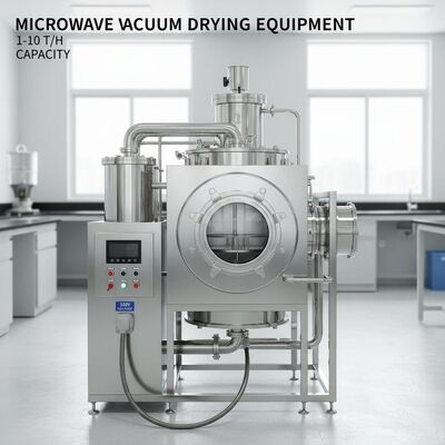 1-10T/h 容量 マイクロ波真空乾燥装置 - 380V 電圧