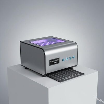 効率的なUV LED固化機 固化深さ5-20mm 固化面積200mm*200mm