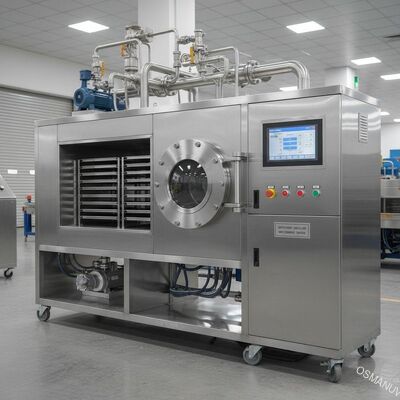PLC 50KWマイクロ波真空乾燥装置 380V効率的な真空マイクロ波乾燥機