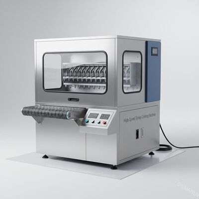 高速スプレーコーティングマシン AC220V/50HZ 電源 0-3m/min 速度