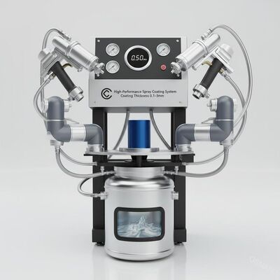 高性能スプレーコーティングシステム コーティング厚さ0.1-3mm