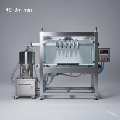 0-3m/min 塗装速度 粉末素材塗装付きのスプレー塗装システム