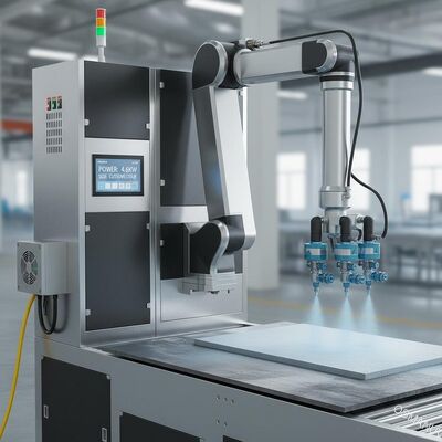 鋼板のために,カルシウムシリケートボード 4.6KW 電源 噴霧塗装機 耐久性塗装サイズ オーダーメイド