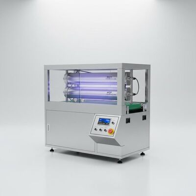 単純なプロセス 2つのアメリカのWQP 3 KWの水銀ランプの配置を持つUV固化機械