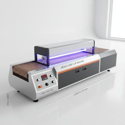 1387mm 9.7KW 紫外線ランプ固化機 380V 50HZ 電源電圧