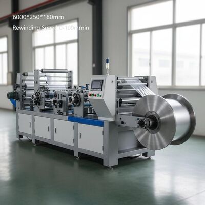 フィルムラミネート機 総寸法 6000*2500*1800mm 回転速度 0-100m/min