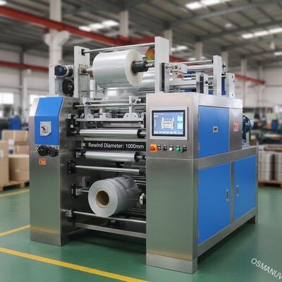 PLC制御システム フィルムラミナリングマシン 3000KG 大型回転直径 1000mm