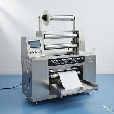 1.5KWフィルムラミネーション機器 迅速で正確なラミネーション