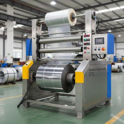 ステンレス鋼フィルムラミネートマシン 25KW パワー 30m/Min