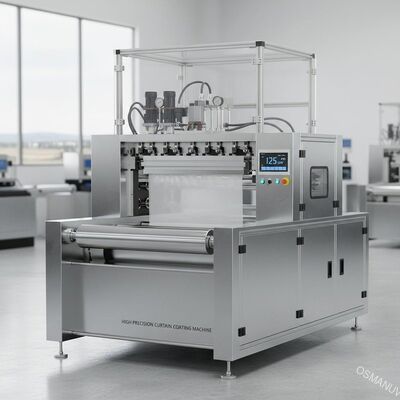 高精度カーテンコーティングマシン 塗料量60~200g/m2