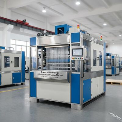 先進技術1320mmカーテンコーティングマシン 6000mm×2200mm×1400mmサイズ