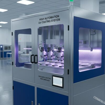 高精密なコーティング性能のための高自動化UVコーティングマシン