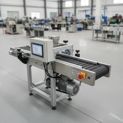 PLC制御能力50kg/Hを持つサーボモーター駆動コンベヤーベルトマシン