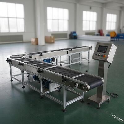 50kg/h 容量 自動速度制御付きベルトコンベアシステム