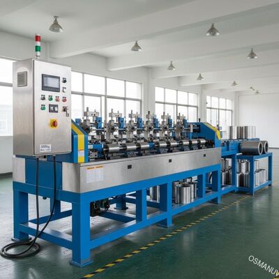 220V/50Hz 電源コンベヤーローラー製造機械 500kg 負荷容量