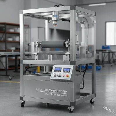 高性能産業用スプレーコーティング機器 ローラー直径200~400mm