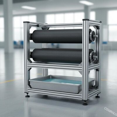 最大コーティング幅 1000mm ローラーコーティング機器 200-400mm ローラー直径