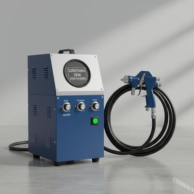 220V/50Hz 電源 2KW の電力を消費する産業用スプレーコーティング機器