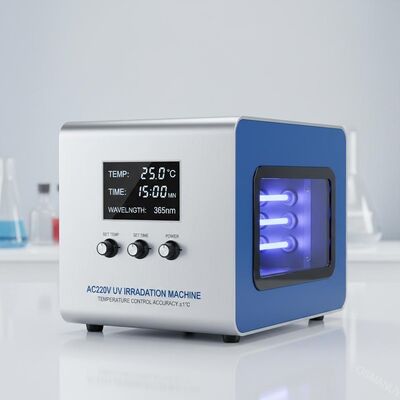 温度制御精度 ±1C と波長 365nm の AC220V UV 照射装置