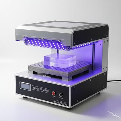365nm波長紫外線LED固化機 10kg重量製品固化