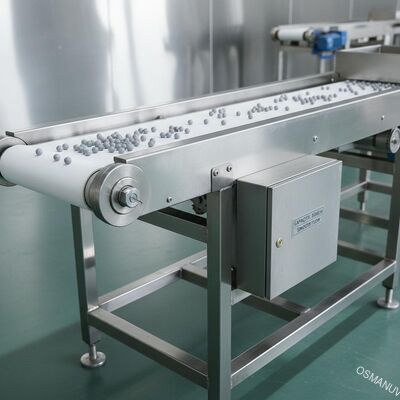 50kg/h 容量帯コンベアシステム 流暢で連続的な材料処理