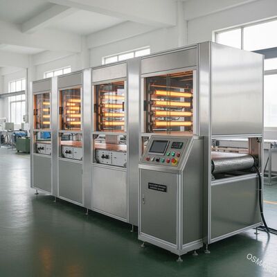 マルチゾーンのカスタマイズ可能な赤外線乾燥機 |コーティングおよびインク硬化生産ラインの詳細な技術パラメータ