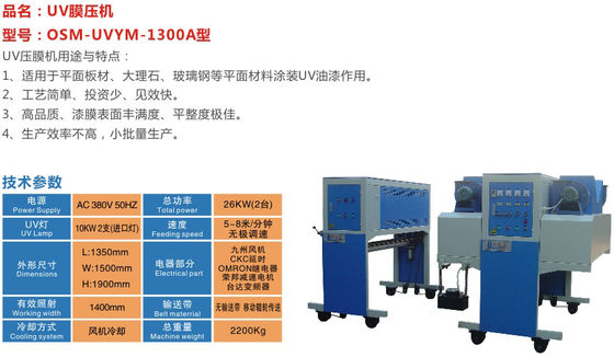 移動式紫外線治癒機械