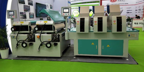 1.5KW 250mmの直径逆ロール コータの平らなコンベヤー ベルト