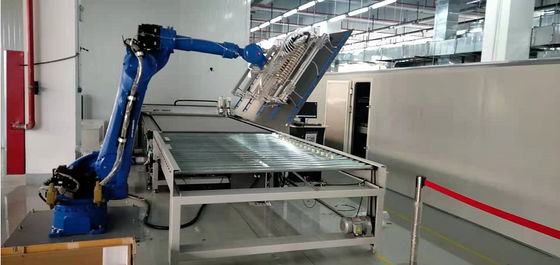 0-180° 噴霧塗装機とPLC/HMI制御システム 0.1-3mm 厚さの塗装