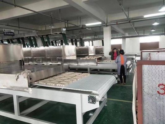 30KW 急速乾燥マイクロ波真空乾燥機 容量 1-10T/H 乾燥時間 2-6 時間