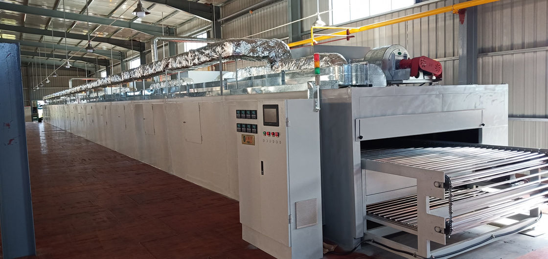 重荷 28m 天然ガス工業乾燥機 乾燥ライン 24kw 紙パルス 模造 パッケージ