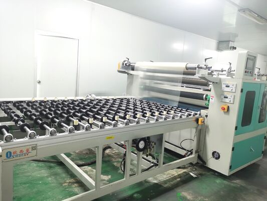 2m Film Laminating Machine, White PE Foam Sheet Laminating Machine For Glass,steel Sheet,Acrylic