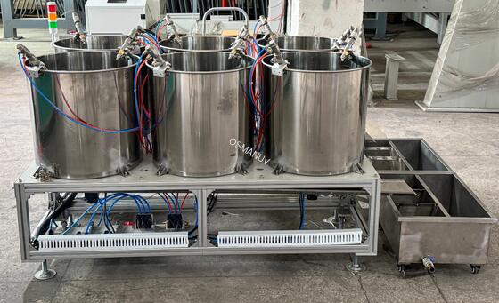 Compact 6-Station Programmable Spin Coating System for R&D and Small-Batch Pulp Tableware Production