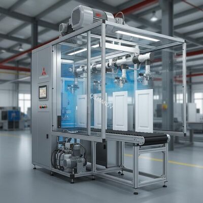 60KW Mitsubishi Servo Motor Spray Coating Equipment For Door Panel