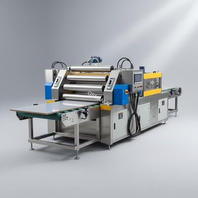 8KW Power Roller Coating Equipment For PVC Floor Laminating Board
