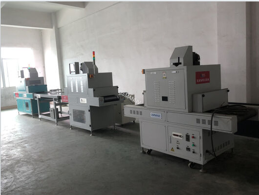 Efficient 10m/Min 2KW  Mesh Belt Uv Irradiation Machine Computer White For Food Box or Clothing or Board