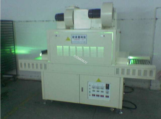3m/Min Height Adjustable UV Curing Machine 480mm Conveyor Mesh Width