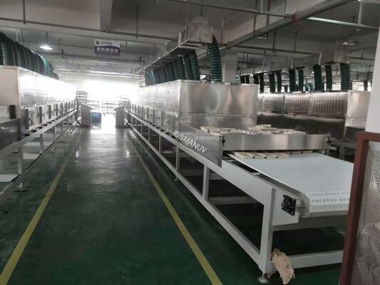 Industrial Microwave Dryer For Lunch Box Paper Tray Card board